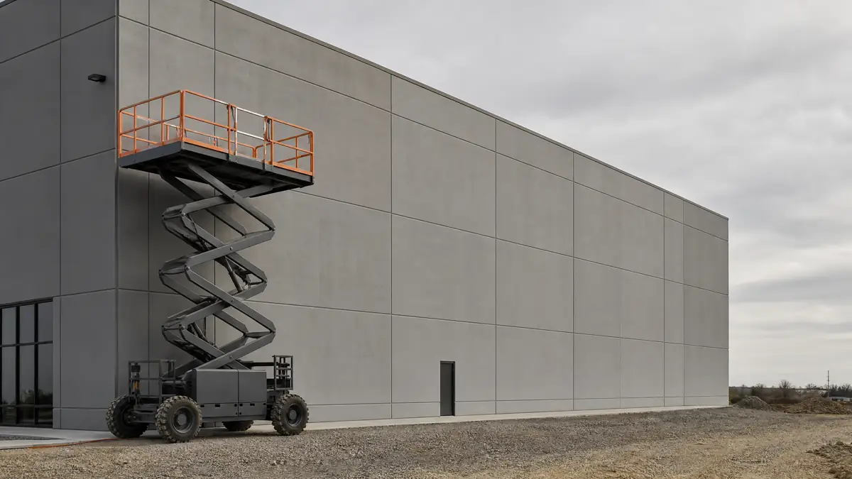 Rough Terrain Scissor Lifts jobsite access in Sarasota